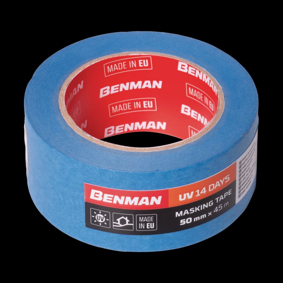 BANDĂ MASCARE ALBASTRĂ UV 14 ZILE, 19mmx45m, BENMAN