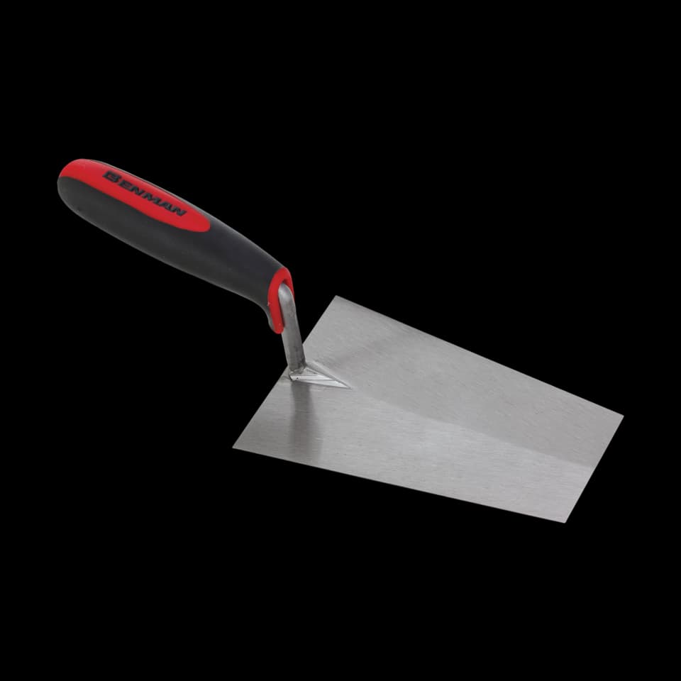 MISTRIE PĂTRATĂ BI-MATERIAL , MÂNER PLASTIC, Benman, 240mm
