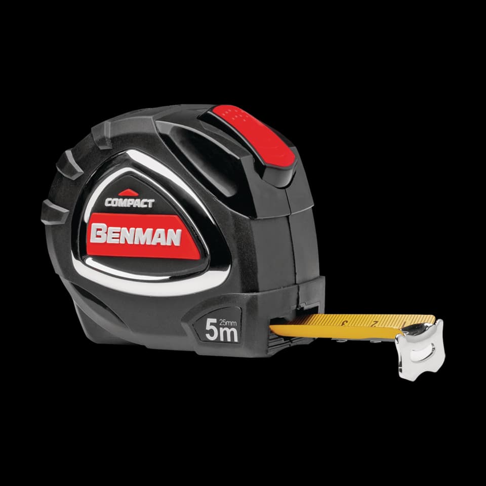 RULETĂ 3M x 16MM, Benman, 3m x 16mm
