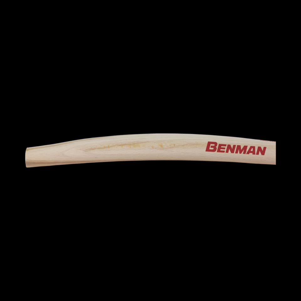 COADA LOPATA, LEMN ,CURBATA, Benman, 120cmX40mm