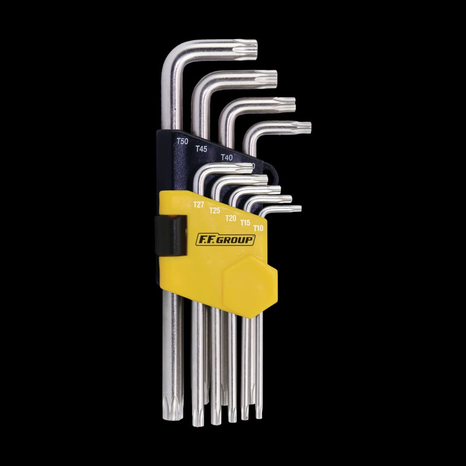 SET CHEI HEXAGONALE TORX LUNGI 9 BUC., FF GROUP,