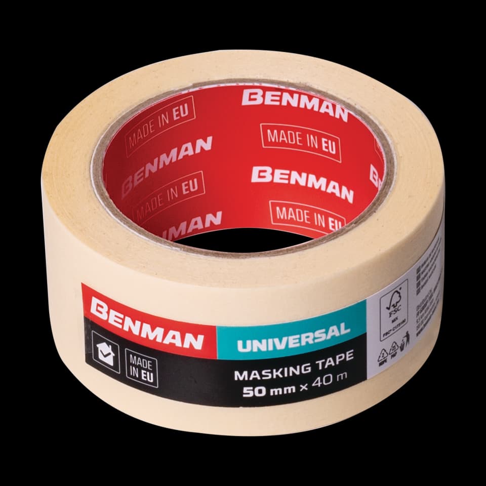 BANDĂ MASCARE UNIVERSAL, 19mmx40m, BENMAN