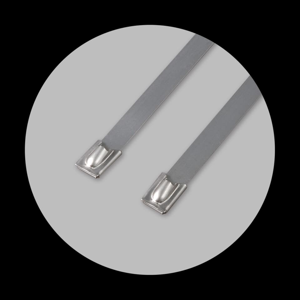 COLIERE METALICE SS316, Benman, 200X4.6mm (100pcs)