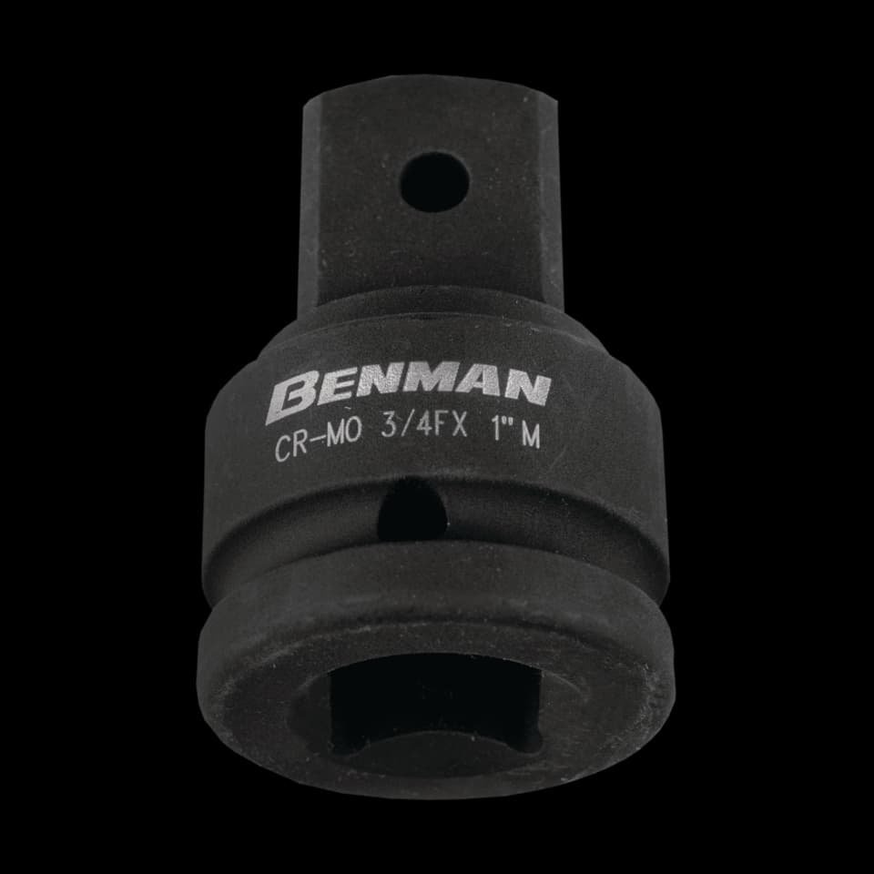 ADAPTOR TUBULARE IMPACT, Benman, 3/4" (F) X 1" (M)
