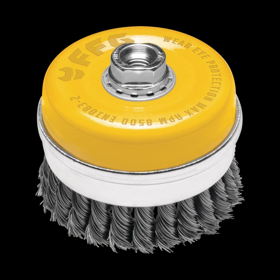 PERIE ROTATIVA CONICA FF GROUP, S0.50MM, , Ø100MMXM15