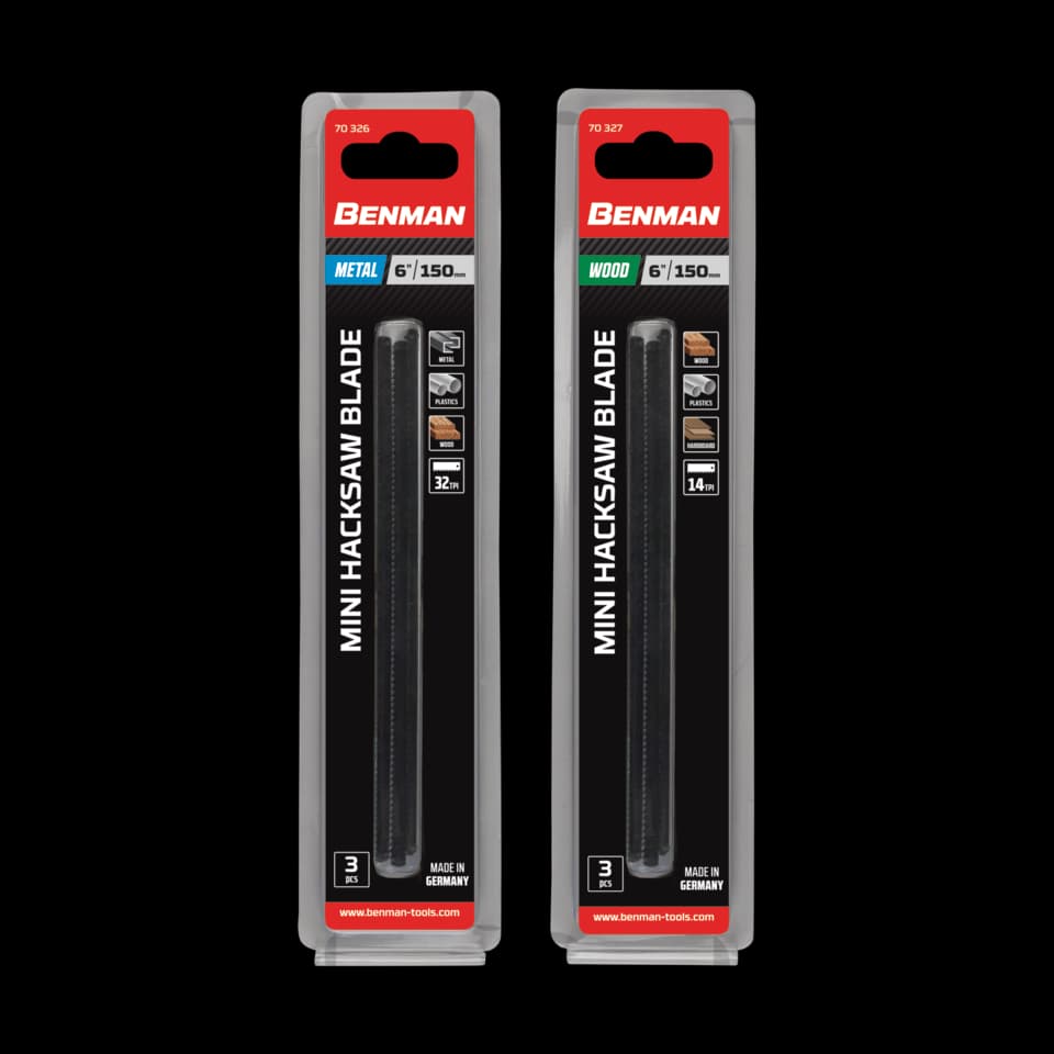 LAMA MINI FIERASTRAU DE MANA PENTRU LEMN BENMAN, 150x6mm x 14TPI