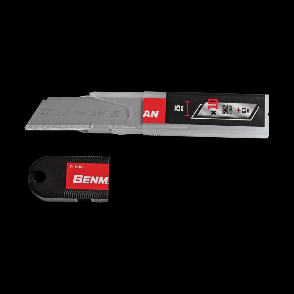 REZERVA LAMĂ CUTTER 25x0,7MM BENMAN (10BUC.)