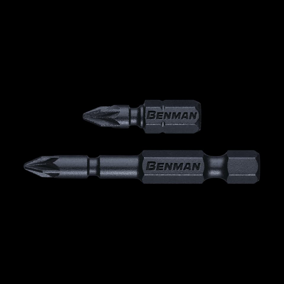 BURGHIE ELICOIDALE CU IMPACT PRIN TORSIUNE BENMAN PZ 3x50MM (2BUC.)