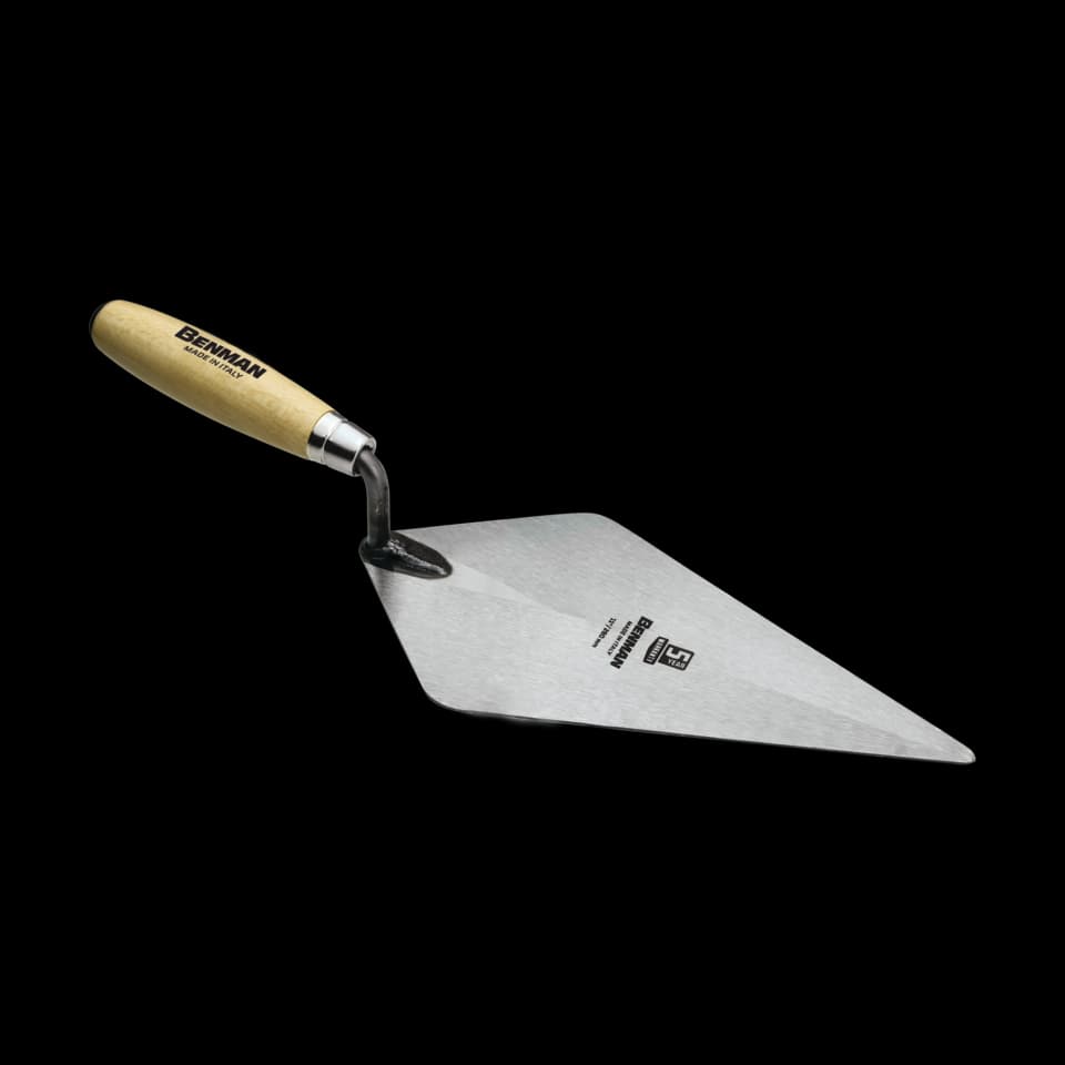 MISTRIE TRIUNGHIULARA TIP ENGLEZ, MANER LEMN, 280mm, BENMAN