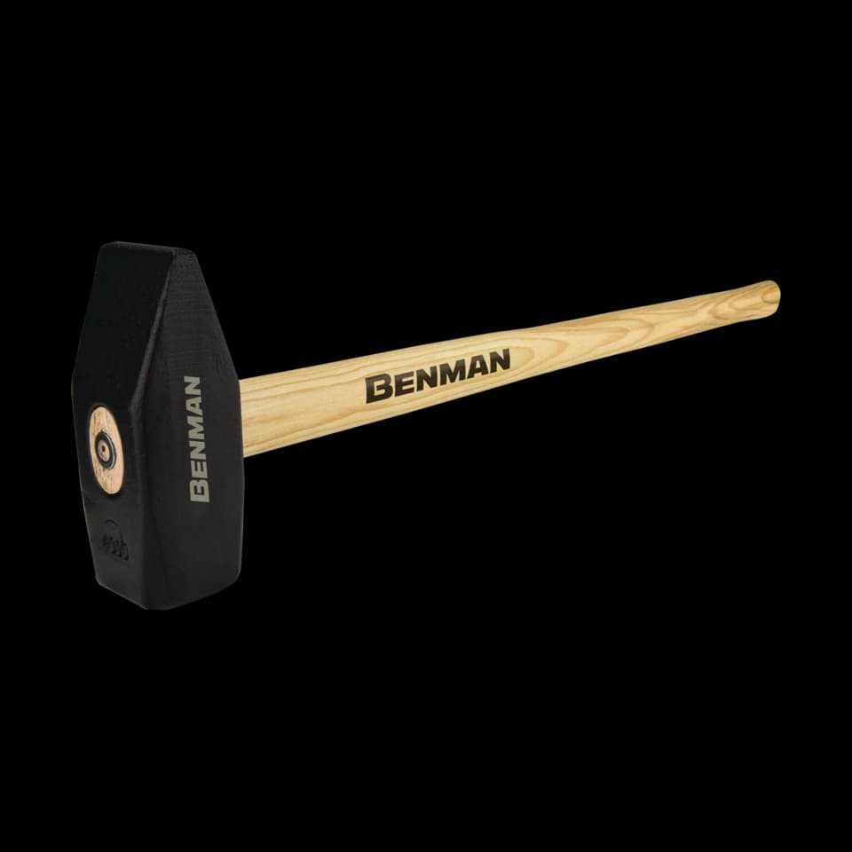 BAROS, VARF ASCUTIT , MANER LEMN 90 CM, 5 KG, DIN 1042, BENMAN