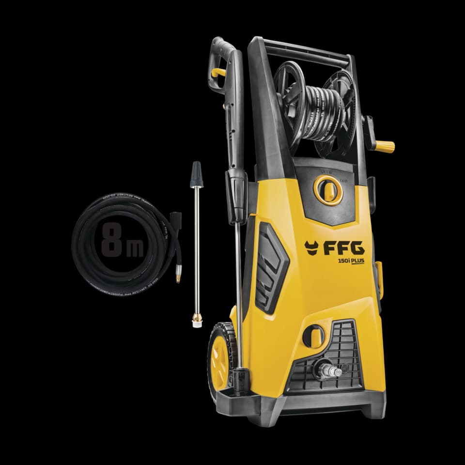 MAŞINĂ DE CURĂŢAT CU ÎNALTĂ PRESIUNE, APĂ RECE, HPW 150i PLUS, 150 BAR, 438 l/h, 2500W  FF GROUP