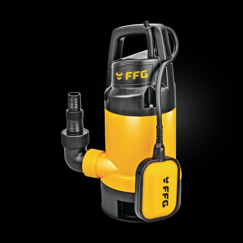 POMPĂ SUBMERSIBILĂ PENTRU APĂ MURDARA,DWSP 900, 900W FF GROUP