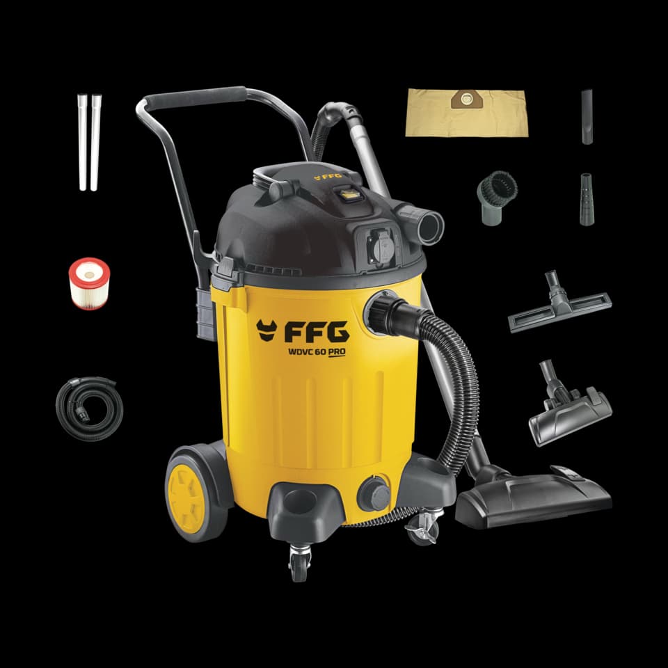 ASPIRATOR UMED-USCAT WDVC 60 PRO, 1200W / 60L, FF GROUP