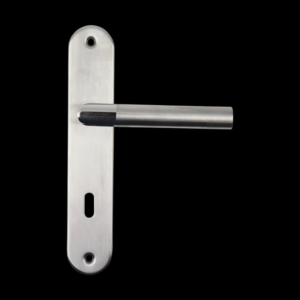 SET MÂNER PLACĂ ROTUNDĂ PENTRU UȘĂ INTERIOARĂ NICKEL Α1108, FF GROUP