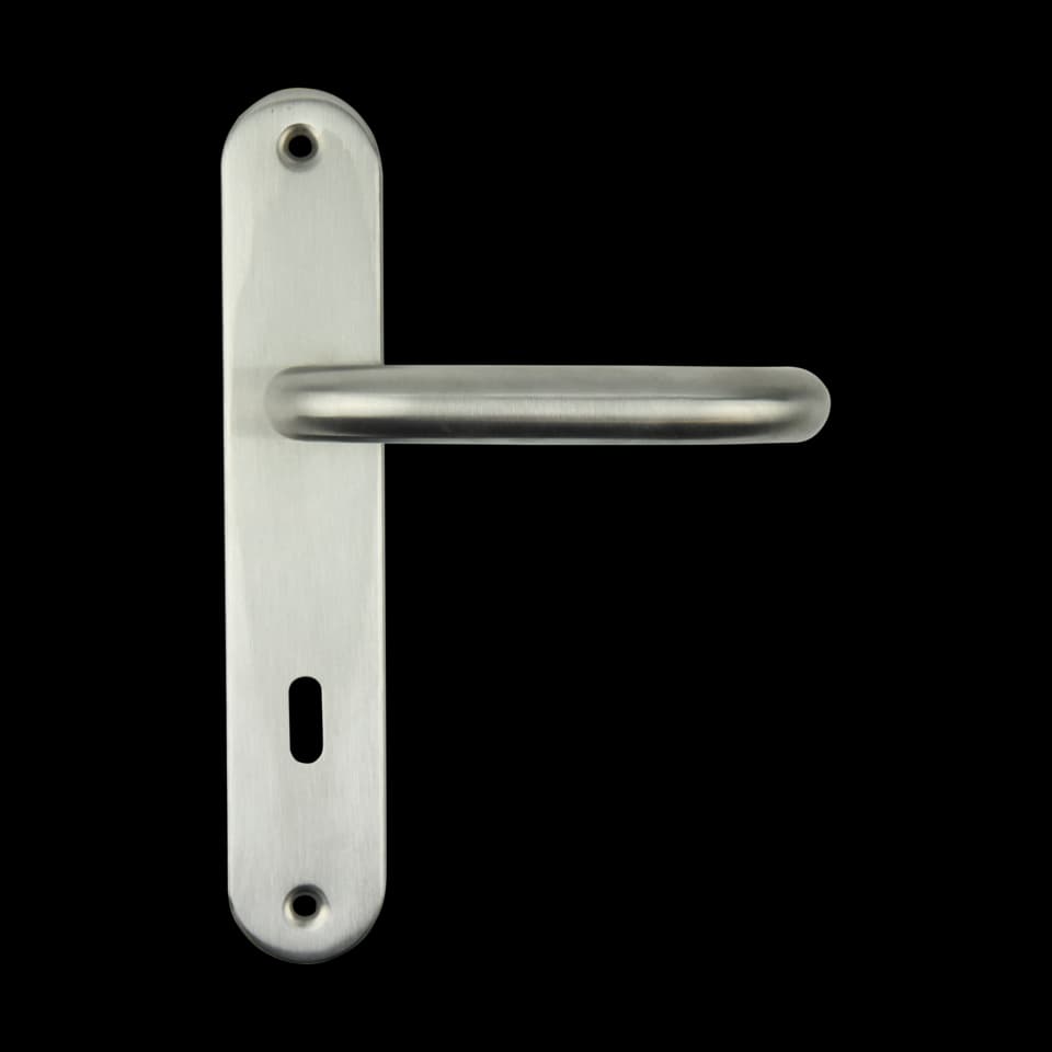 SET MÂNER PLACĂ ROTUNDĂ PENTRU UȘĂ INTERIOARĂ NICKEL Α1506, FF GROUP