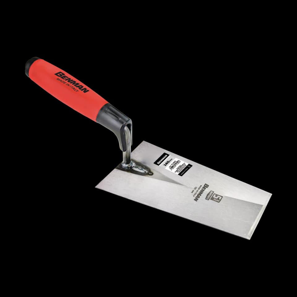 MISTRIE PĂTRATĂ CU MÂNER DIN PLASTIC BICOMPONENT, 200mm, BENMAN