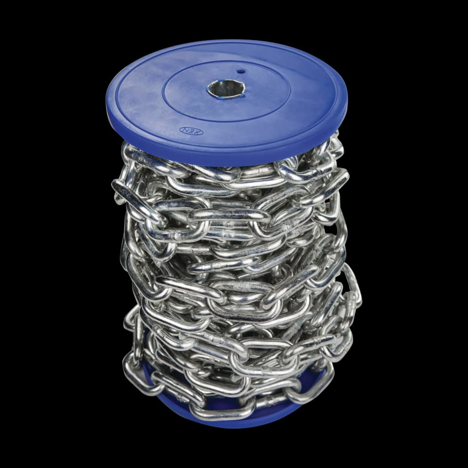 GALVANIZED LINK CHAIN 02,5mm - 18Χ7,00mm, 20kg/174m