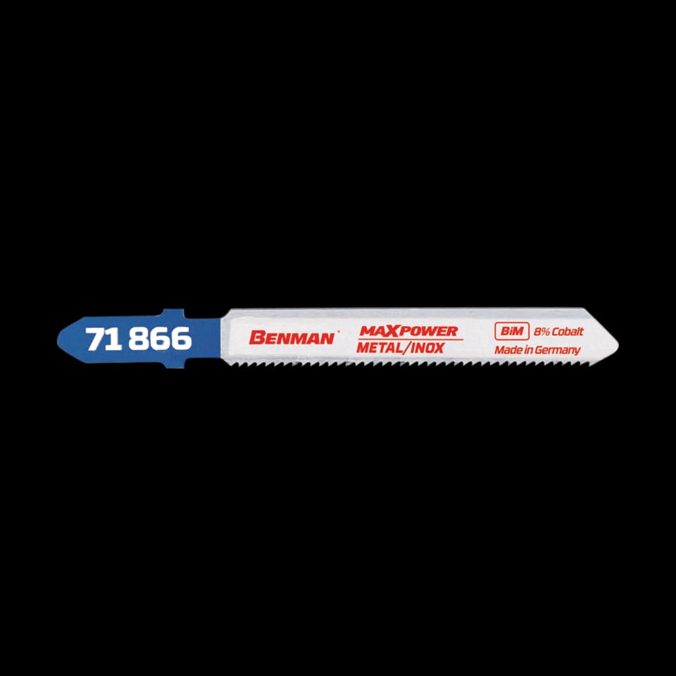 LAME DE FIERĂSTRĂU PENTRU METAL ȘI INOX 5 BUC. BENMAN (T118AF)