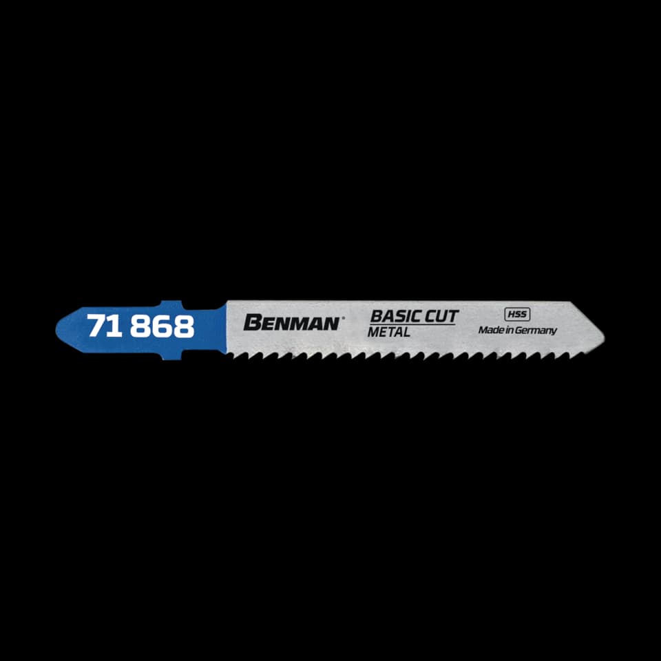 LAME DE FIERĂSTRĂU PENTRU METAL 5 BUC. BENMAN (T118B)