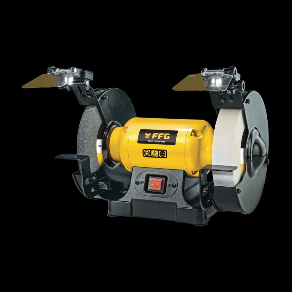 POLIZOR DE BANC CU 2 ROȚI DBG 200 PRO, 500 W, FF GROUP