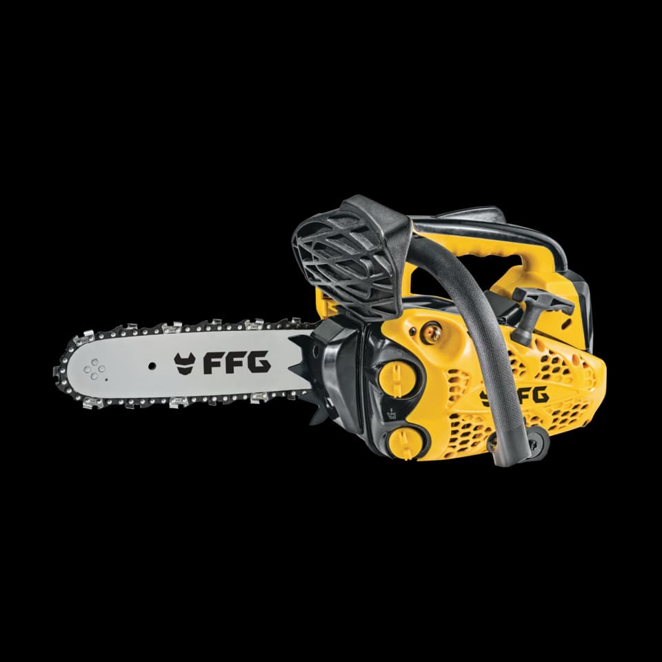 DRUJBĂ PE BENZINĂ CU MÂNER ÎN PARTEA SUPERIOARĂ GCS 125T EASY, 25,4 cc/25 cm, FF GROUP