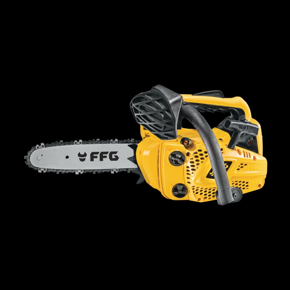 DRUJBĂ PE BENZINĂ CU MÂNER ÎN PARTEA SUPERIOARĂ GCS 225T PLUS, 25,4 cc/25 cm, FF GROUP