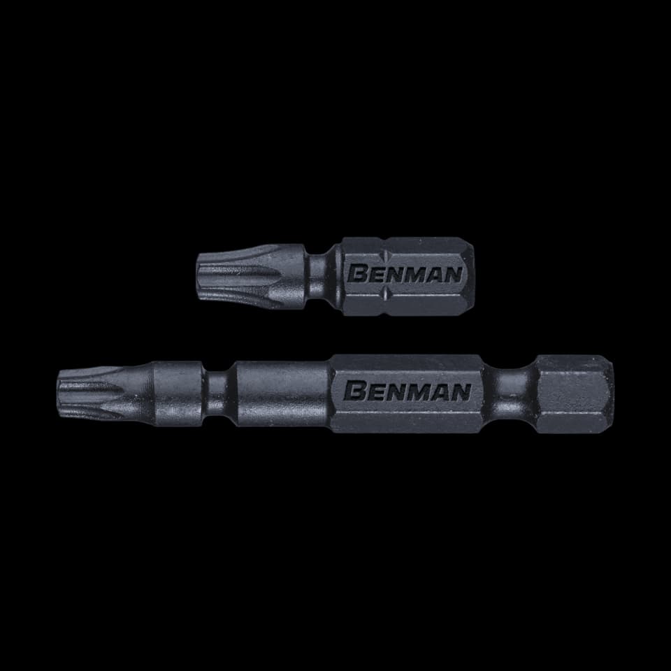 BURGHIE ELICOIDALE BENMAN DE TORSIUNE, TORX INVIOLABILE T40x050 MML (2 BUC.)