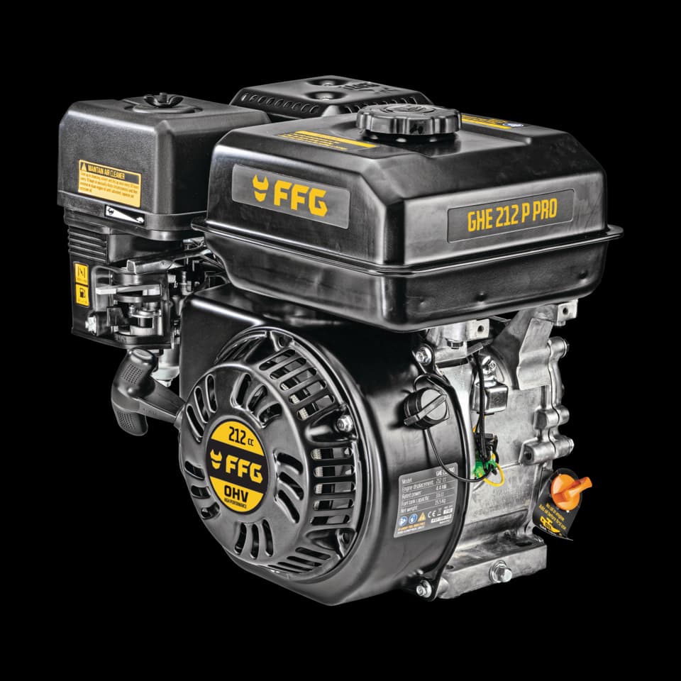 MOTOR PE BENZINA ORIZONTALA GHE 212 P PRO (FILET 3/4"), FF GROUP -SP