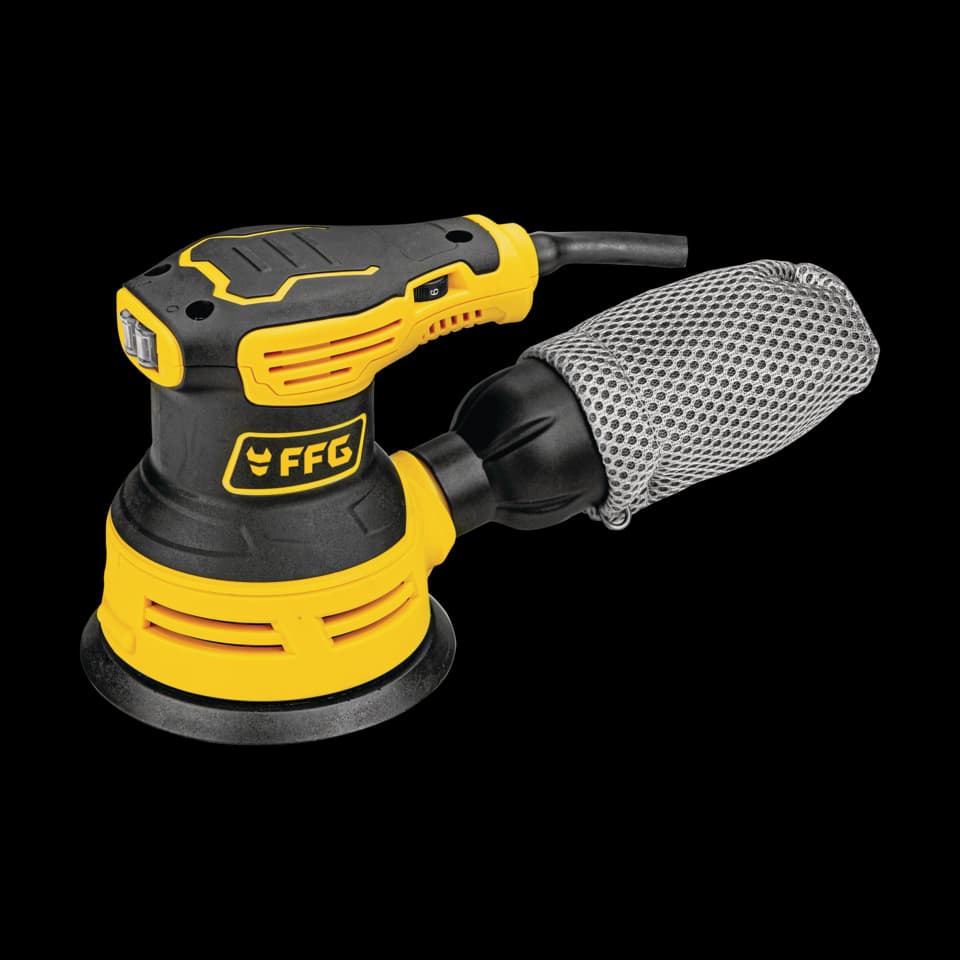 MAȘINĂ DE ȘLEFUIT ALEATORIU ORBITALĂ ROS 125/300 PRO, FF GROUP