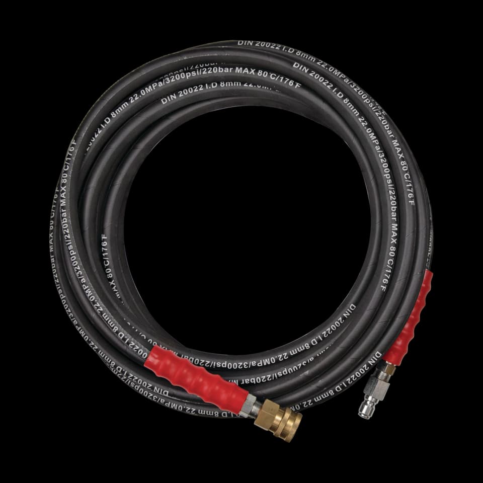 FURTUN DE INALTA PRESIUNE 3/8"QD, 220bar, 8mm x 10m, FF GROUP
