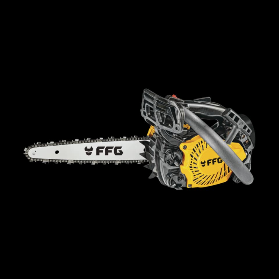 DRUJBĂ PE BENZINĂ CU MÂNER ÎN PARTEA SUPERIOARĂ GCS 325T PLUS, 25.4cc, 25cm-1.1mm, FF GROUP