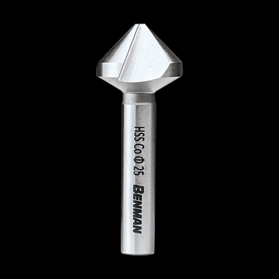 VÂRF DE ZENCUIRE HSS+Co5%, 90° ANGLE, Ø40,0mm, DIN 335C, BENMAN