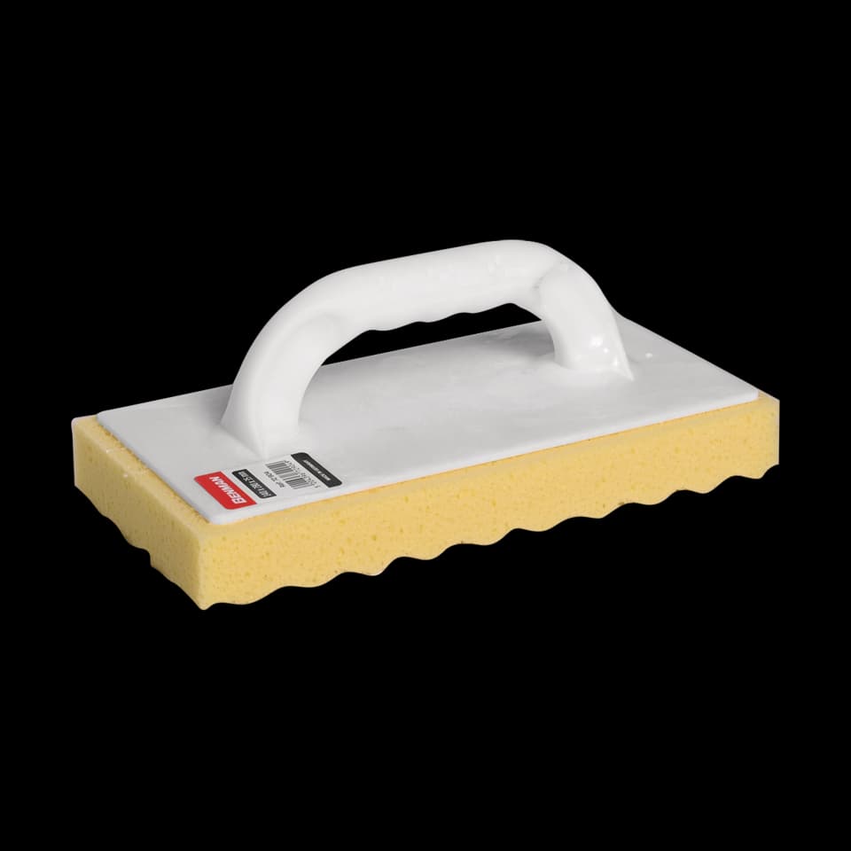 DRIȘCĂ PENTRU SPĂLAREA PLĂCILOR, CU BURETE ASPRU CU CAPACITATE DE MARE ABSORBȚIE, 140x280x35mm, BENMAN