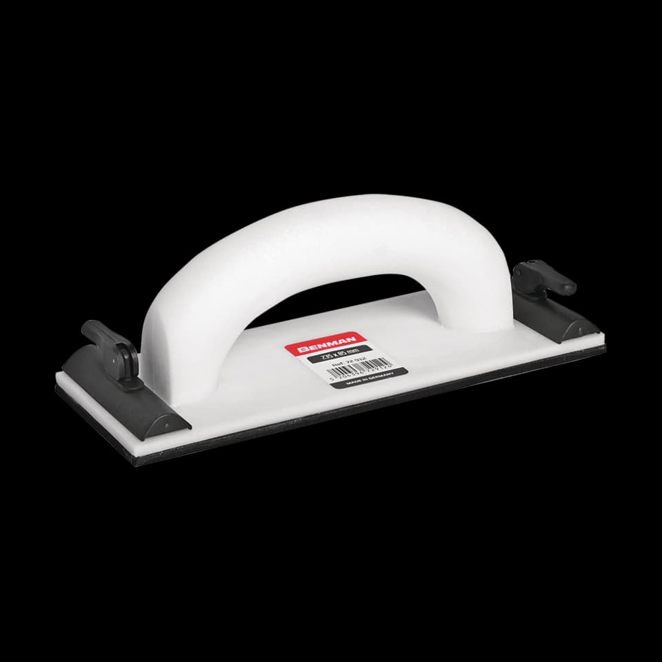 ȘLEFUITOR MANUAL CU MECANISM CU CLAPETĂ ȘI ELEMENT DE PRINDERE ȘI SUPORT DIN CAUCIUC, 235x85mm, BENMAN