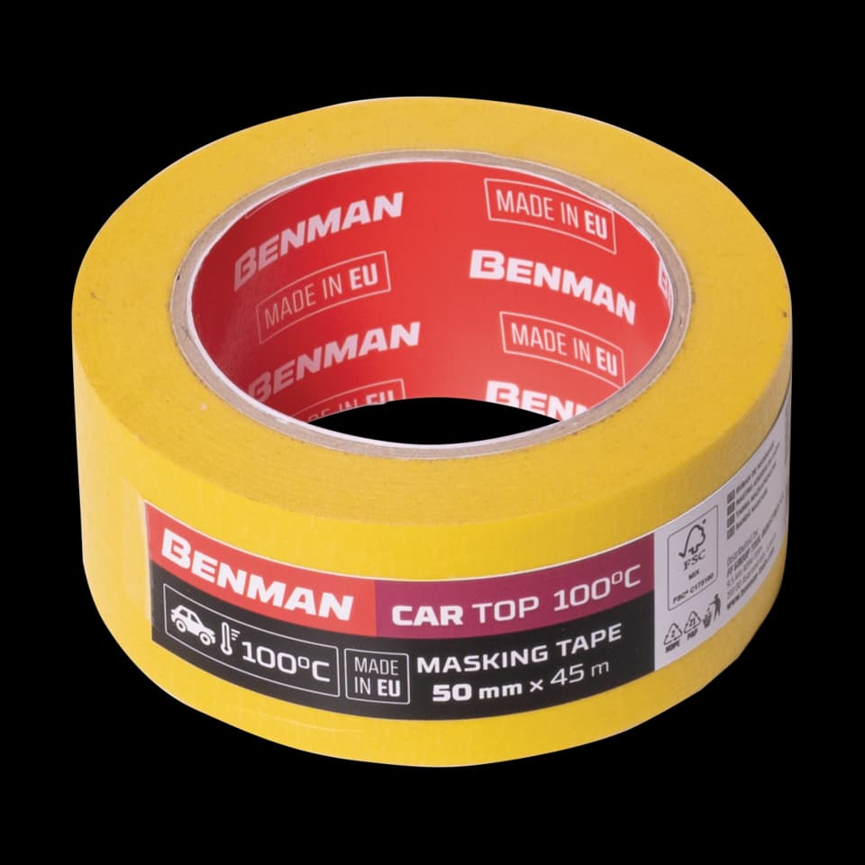 BANDĂ MASCARE CAR TOP 100⁰C, 38mmx45m, BENMAN