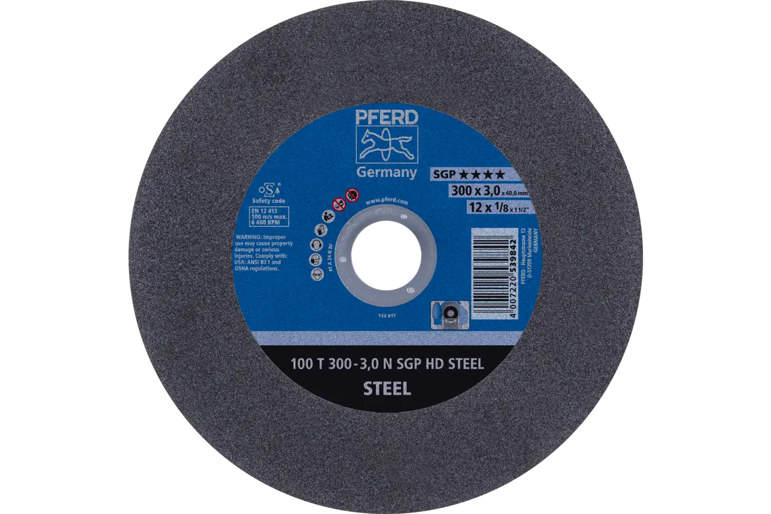 100 T 300-3,0 N SGP HD STEEL/40,0