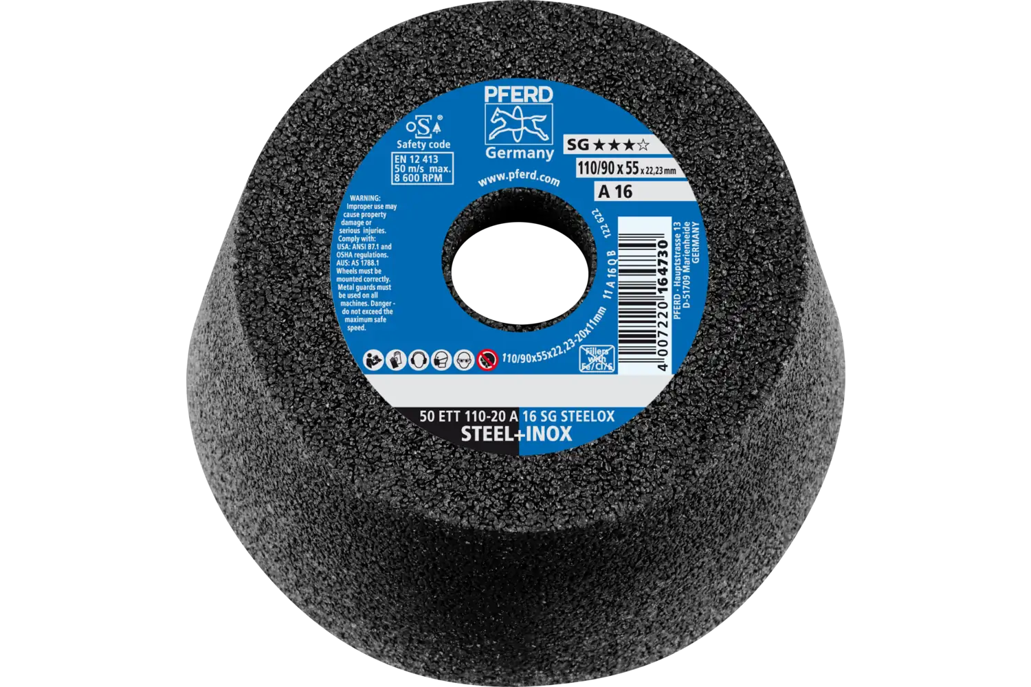Cup Whl 50 ETT 110-20 A 16 SG STEELOX