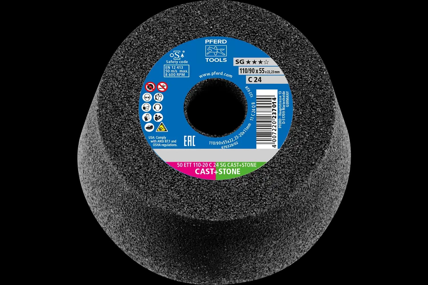 Cup Whl 50 ETT 110-20 C 24 SG CAST+STONE