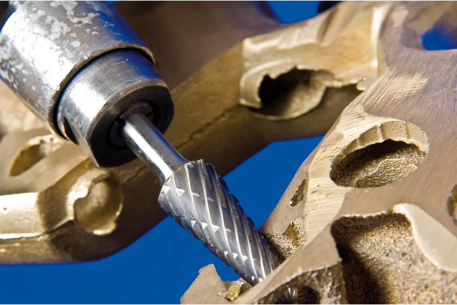Freză biax din carbură metalică, formă conică rotunjită (KEL) KEL 1020/6 NON-FERROUS 2