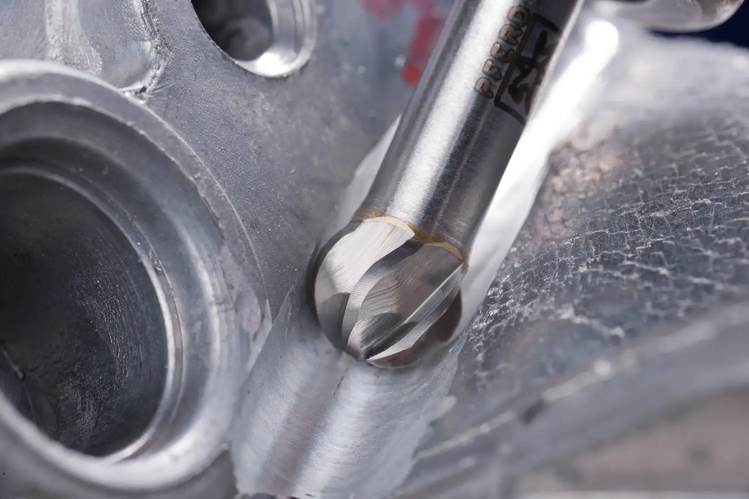 Freză biax din carbură metalică, formă sferică (KUD) KUD 0807/6 ALU