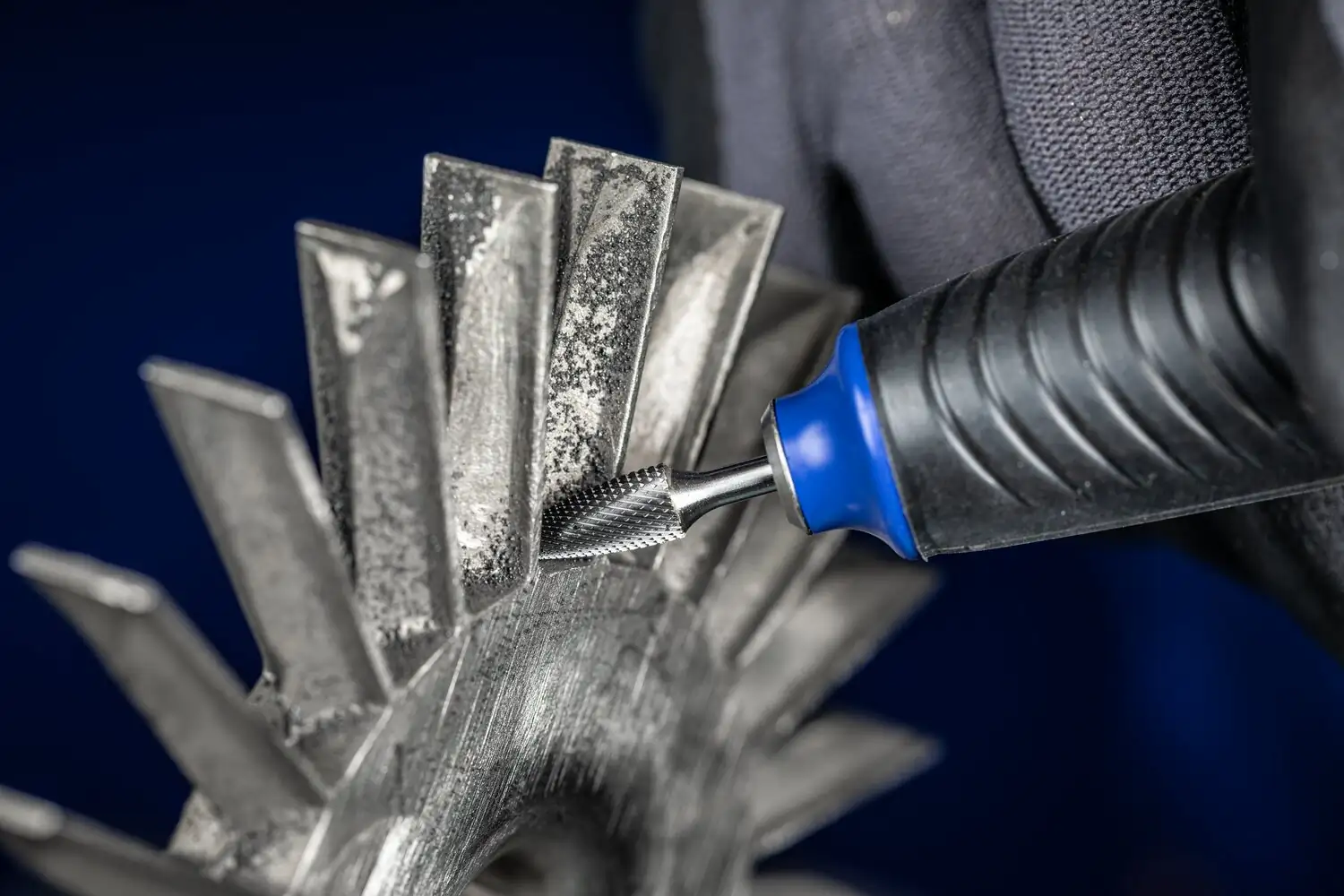 Freză biax din carbură metalică, formă de ogivă sferică (RBF) RBF 0613/3 MICRO