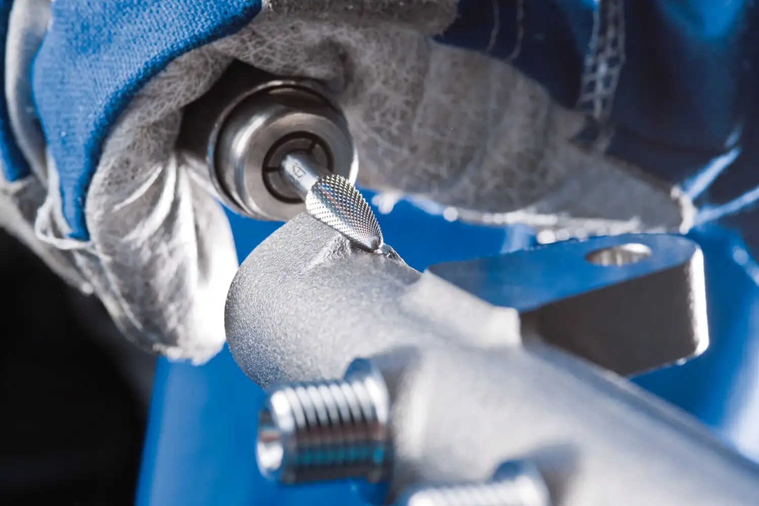 Freză biax din carbură metalică, formă de ogivă sferică (RBF) RBF 1020/6 MICRO 3