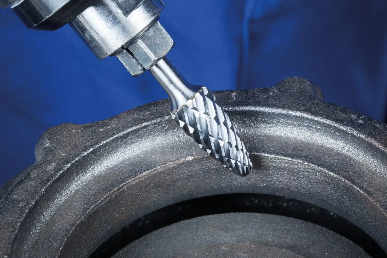 Freză biax din carbură metalică, formă de ogivă sferică (RBF) RBF 0618/6 CAST 3