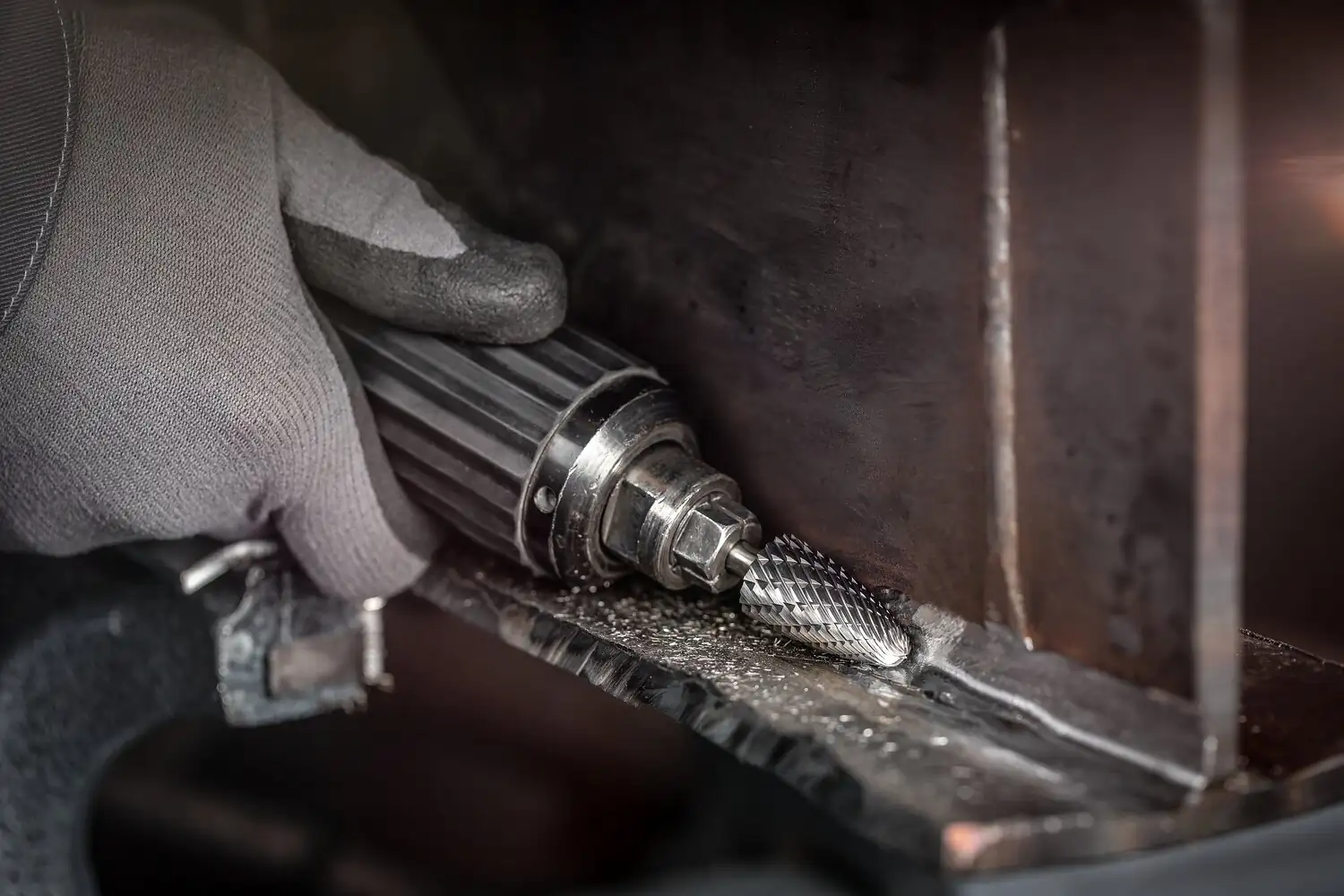 Freză biax din carbură metalică, formă de ogivă sferică (RBF) RBF 1630/6 ALLROUND