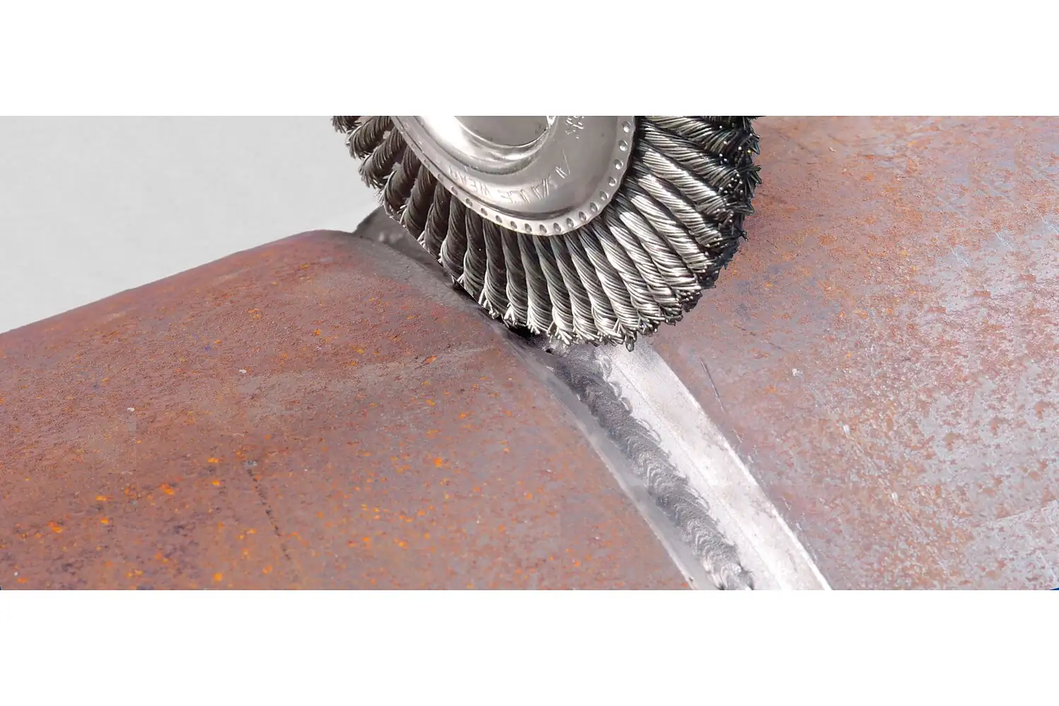 Perie circulară împletită (heavy-duty) din sârmă de oțel RBG 17806/M14 PIPE ST 0,50 76Z 2