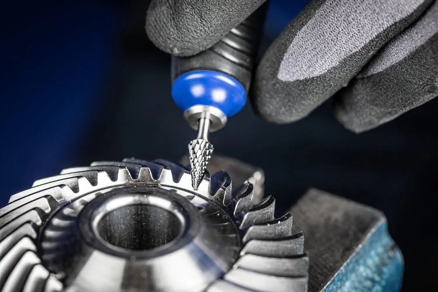 Freză biax din carbură metalică, formă conică ascuțită (SKM) SKM 0613/3 ALLROUND