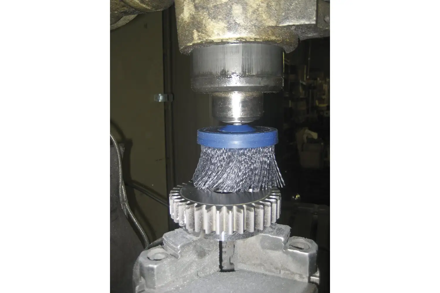 Perie industrială din tije abrazive SiC (siliciu-carbură) DBUR 50/6 SiC 120 0,55