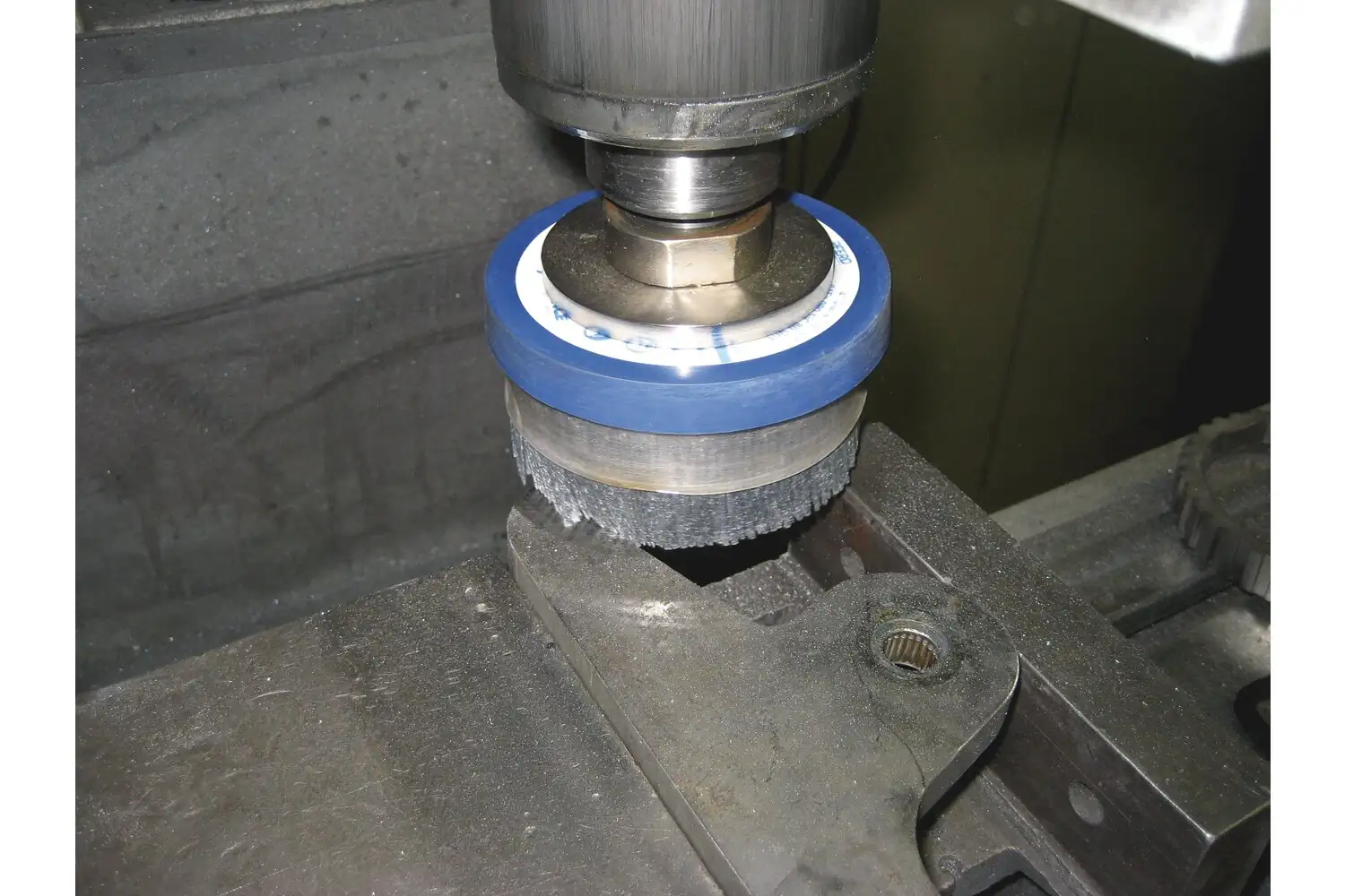 Perie industrială din tije abrazive SiC (siliciu-carbură) DBUR 75/22,2 REC SiC 80 1,14 2
