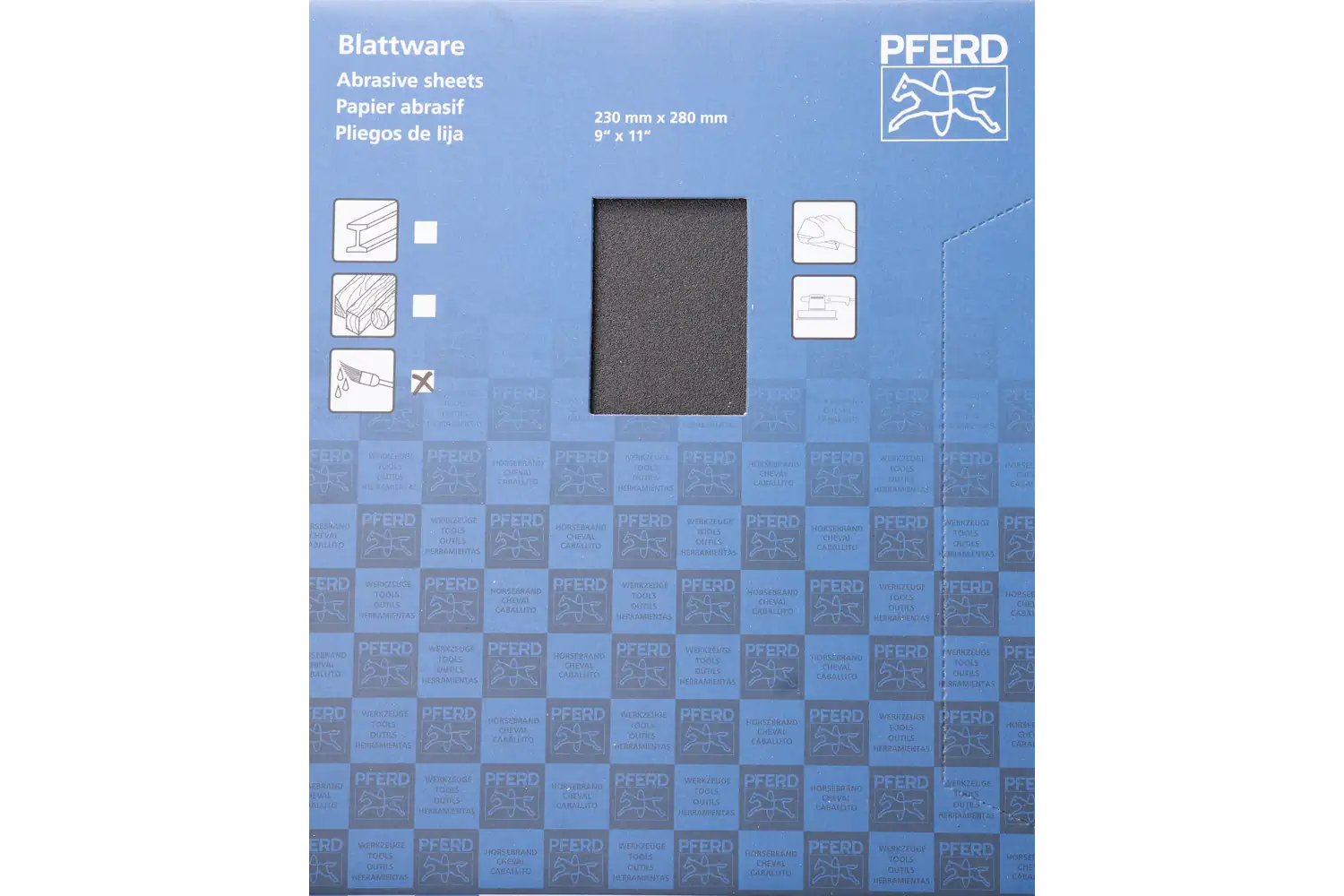 Abr.Sheet Bp-W Eco Paint BP-W ECO PAINT 230X280 SiC 180 3