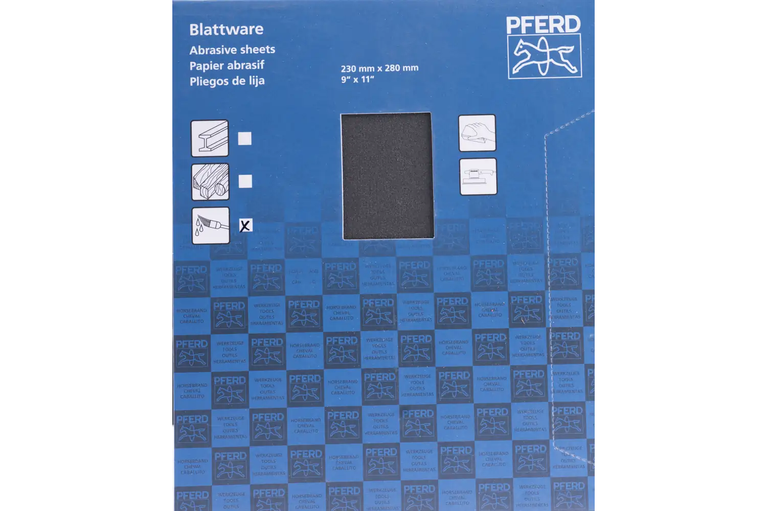 Abr.Sheet Bp-W Eco Paint BP-W ECO PAINT 230X280 SiC 220 3